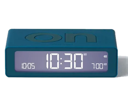 Radio i budzik LEXON Flip Mini Duck Blue